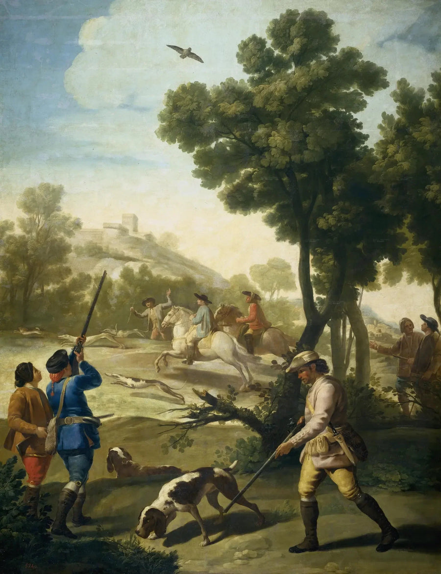Jakten - Francisco de Goya