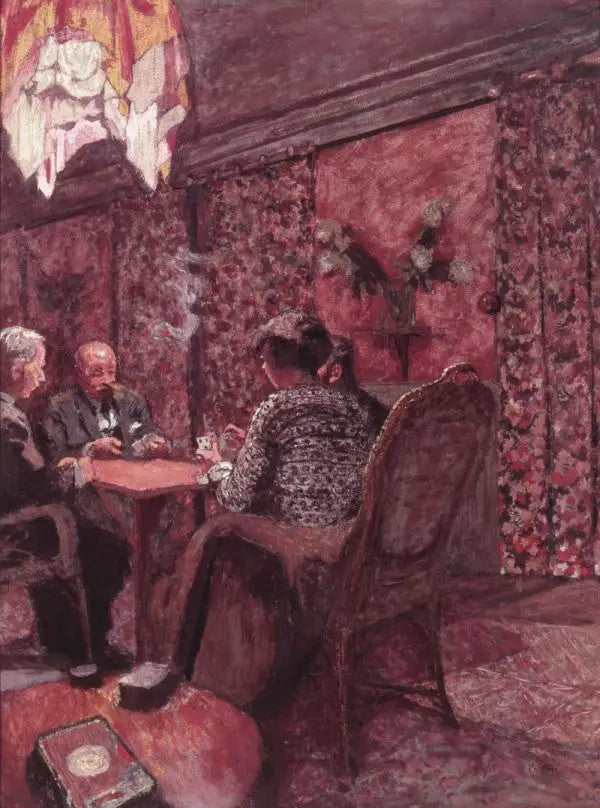 Den delen av broen ved Cézanne-innhegningen - Édouard Vuillard
