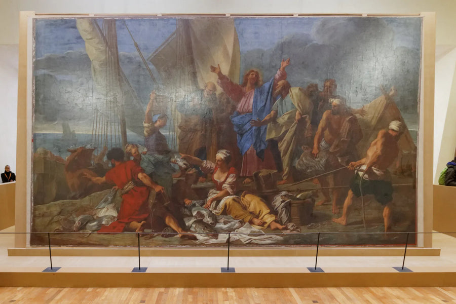 Den mirakuløse fisketuren - Jean-Baptiste Jouvenet