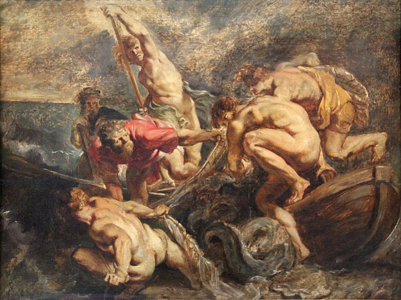 Den mirakuløse fisketuren - Peter Paul Rubens