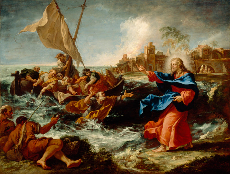 Den mirakuløse fisketuren - Sebastiano Ricci