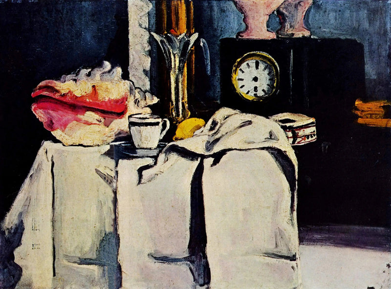 Den svarte klokken - Paul Cézanne
