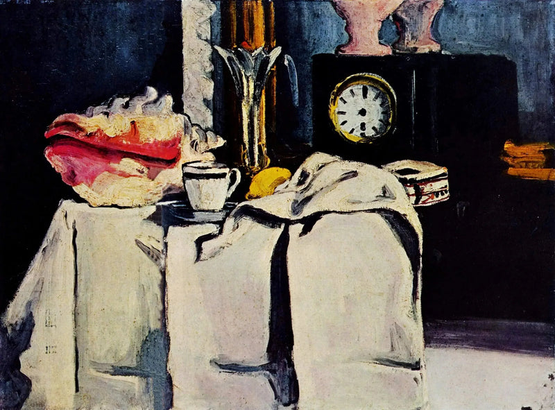 Den svarte klokken - Paul Cézanne