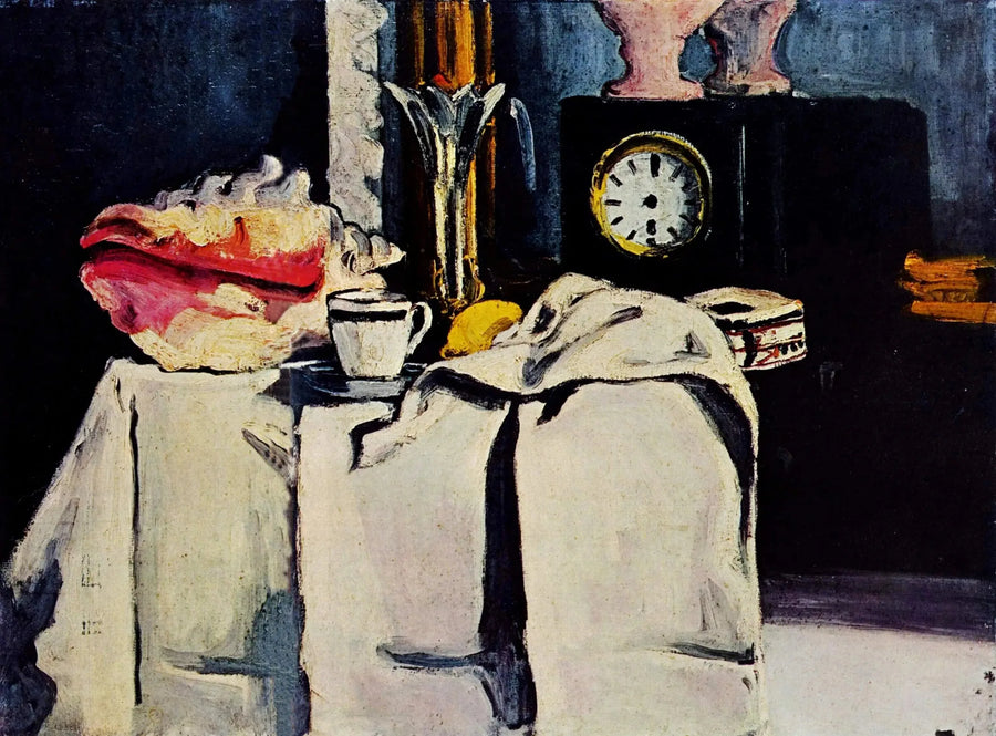 Den svarte klokken - Paul Cézanne