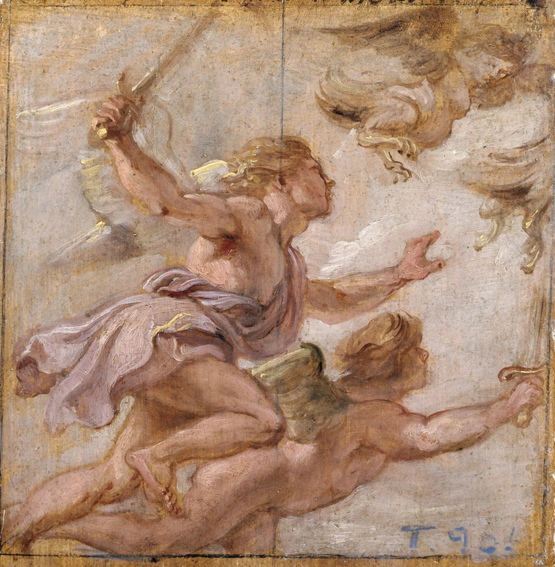Forfølgelsen av harpyene - Peter Paul Rubens