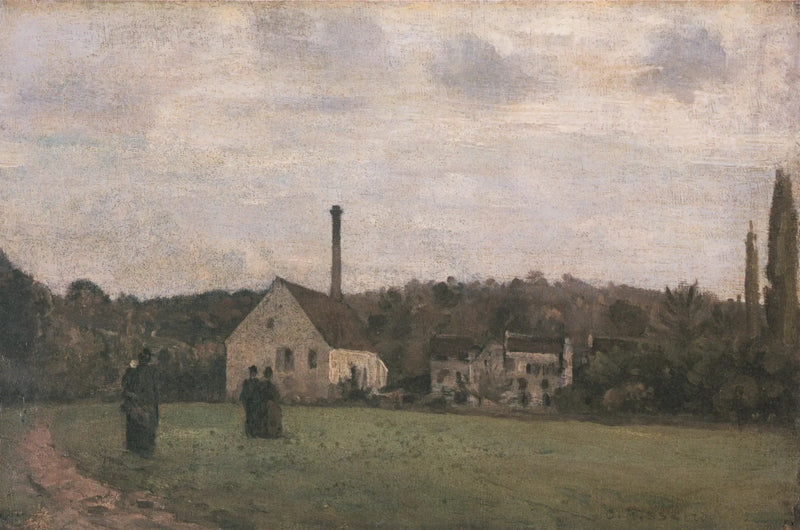 Den Lille Fabrikken - Camille Pissarro