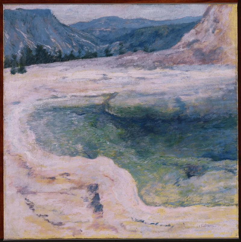Smaragdbassenget - John Henry Twachtman