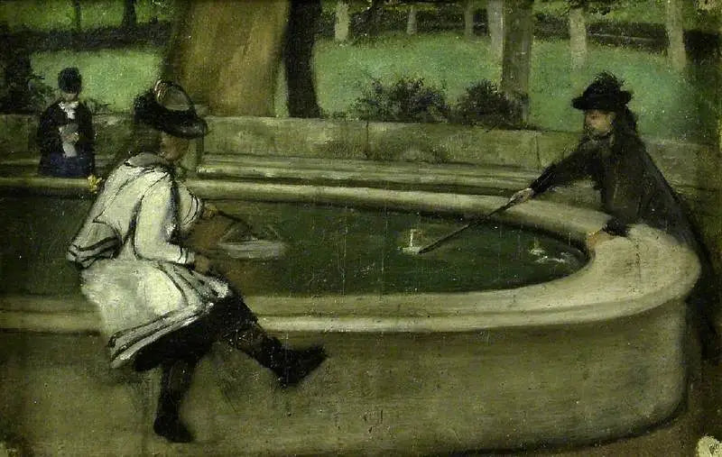 Den nautiske svømmebassenget - Lawrence Alma-Tadema