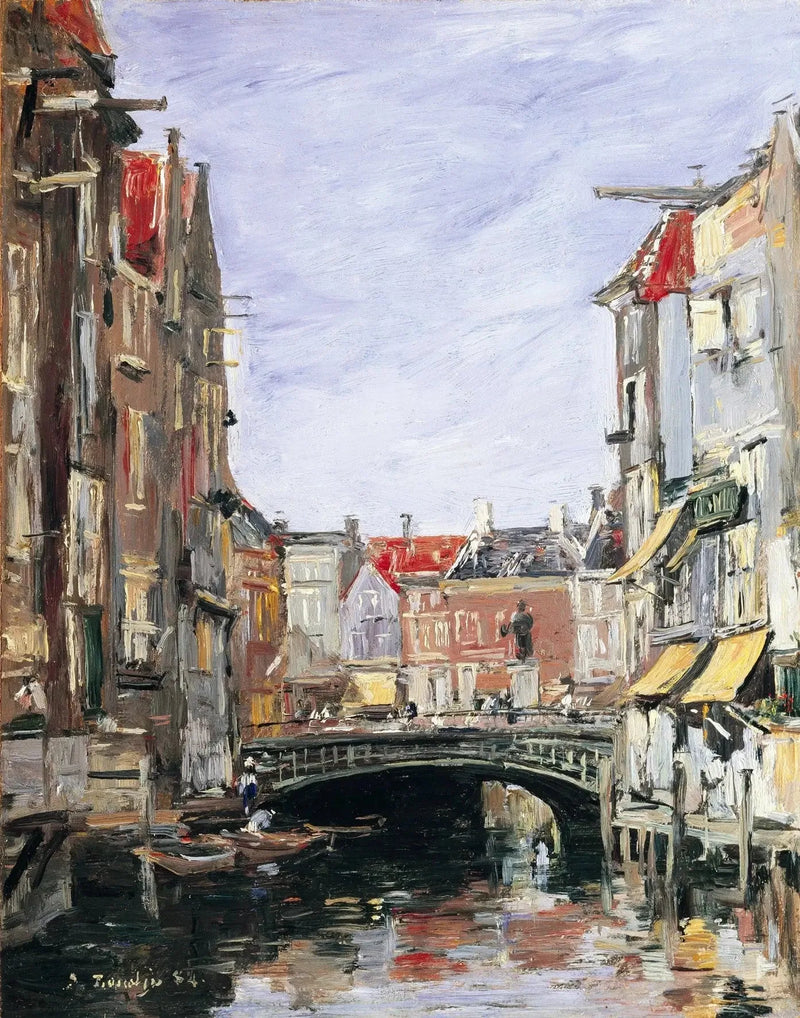 Plassen Ary Scheffer, Dordrecht - Eugène Boudin
