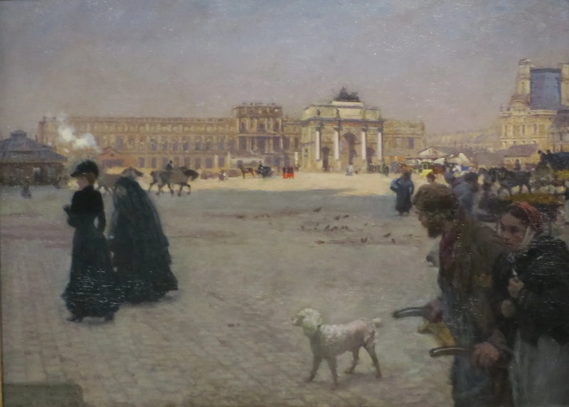 Plassen ved Carrousel - Giuseppe De Nittis