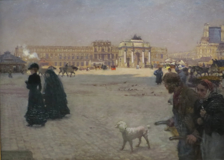 Plassen ved Carrousel - Giuseppe De Nittis
