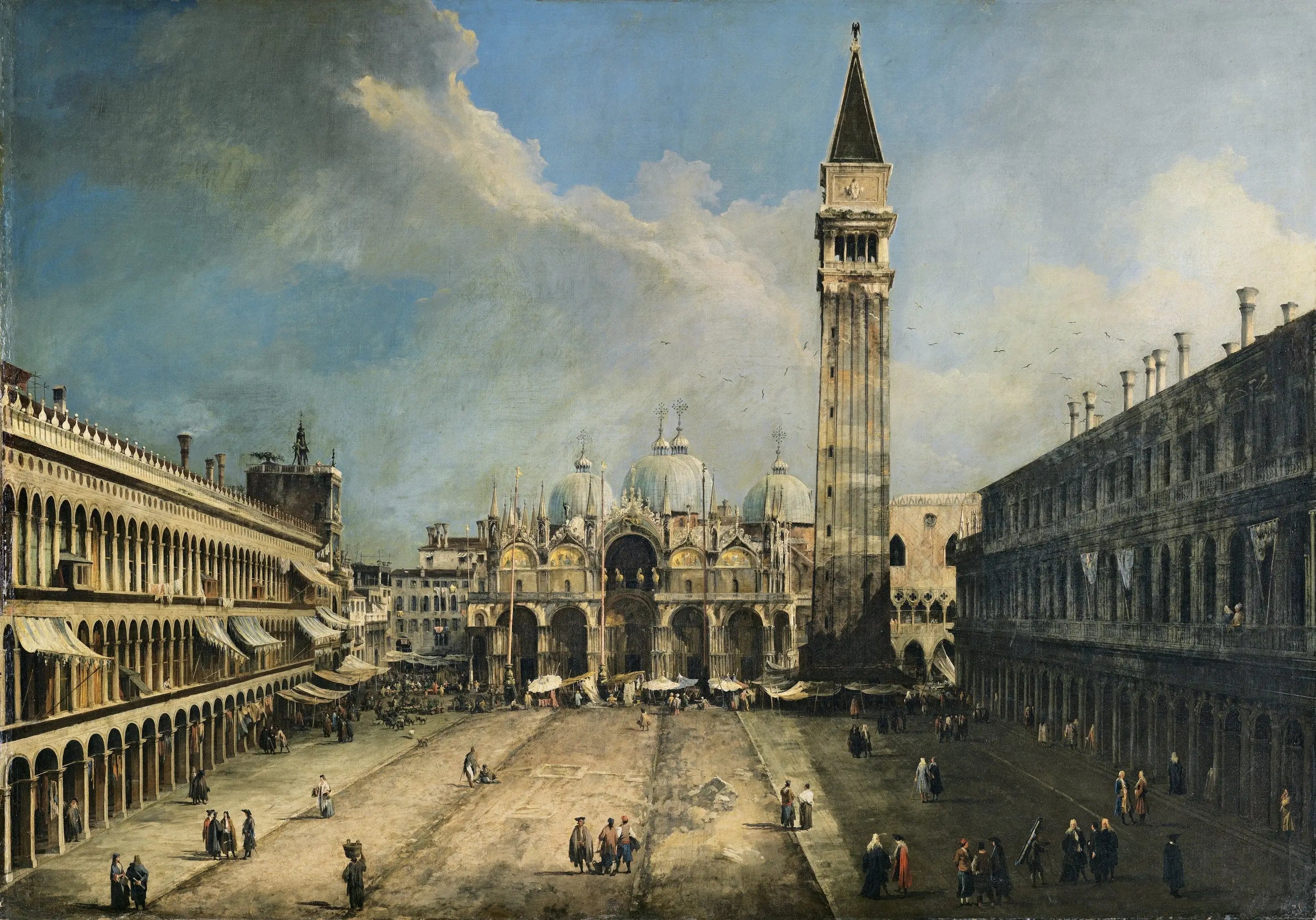 La Place Saint-Marc à Venise - Canaletto - Alpha Reproduction