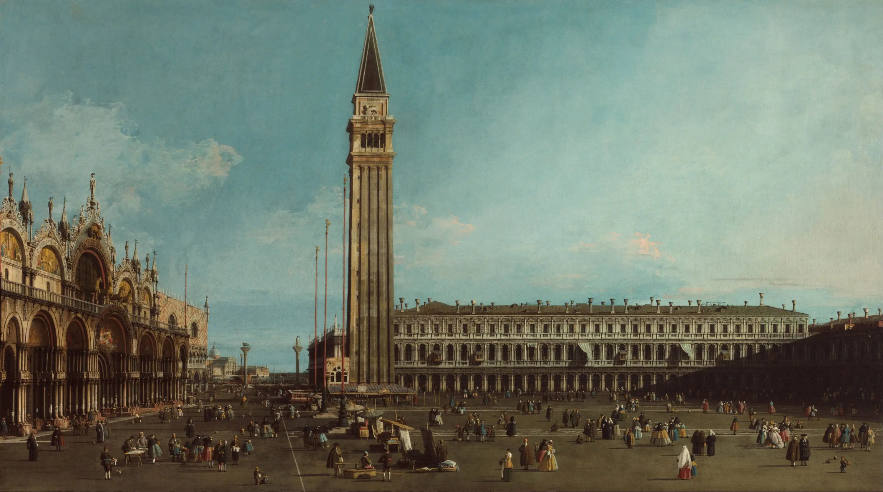La Place Saint-Marc Venise - Canaletto - Alpha Reproduction