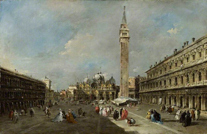 Plassen San Marco, Venezia - Francesco Guardi