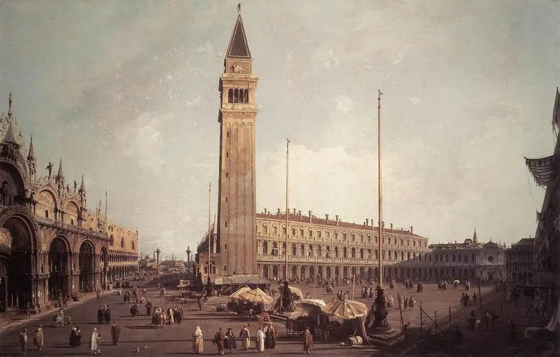 St. Mark's plass mot sørvest - Canaletto

Source:
La Place Saint-Marc vers le sud-ouest - Canaletto