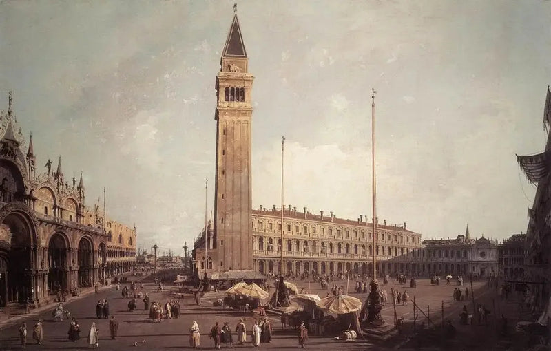 St. Mark's plass mot sørvest - Canaletto

Source:
La Place Saint-Marc vers le sud-ouest - Canaletto