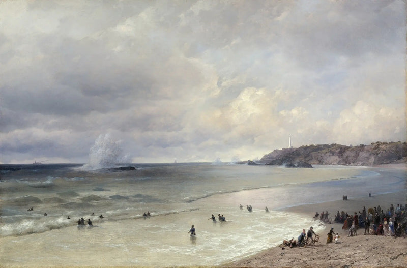 Biarritz-stranden - Ivan Aïvazovski

Source:
La plage de Biarritz - Ivan Aïvazovski