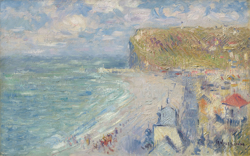 Stranden i Fécamp - Gustave Loiseau