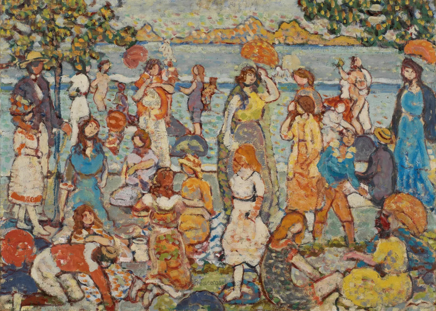 Stranden - Maurice Prendergast

Source:
La plage - Maurice Prendergast