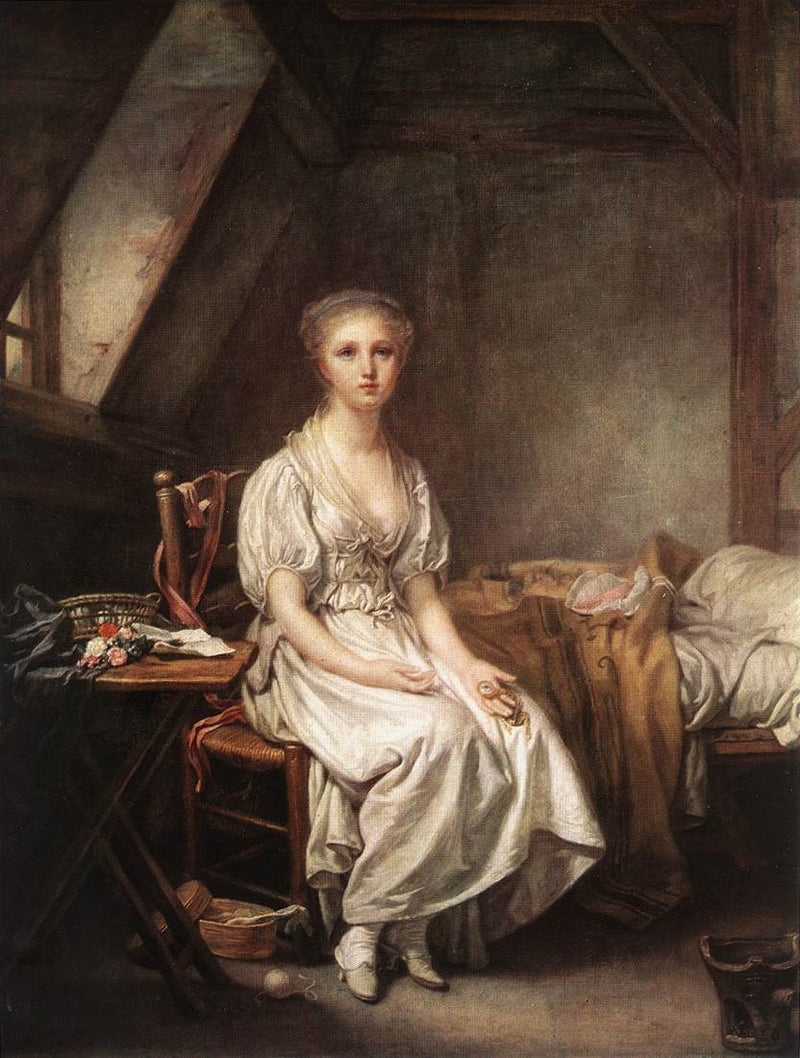 Klageskriftet til klokken - Jean-Baptiste Greuze