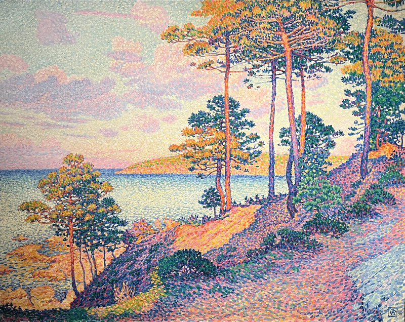 Punktet av Saint-Pierre i Saint-Tropez - Théo van Rysselberghe