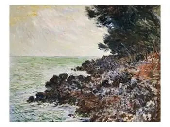 La pointe du cap Martin - Claude Monet image 1 copie peinte à la main à l’huile