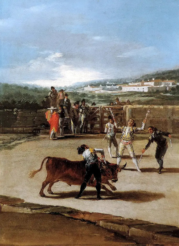 Banderillenes stilling - Francisco de Goya