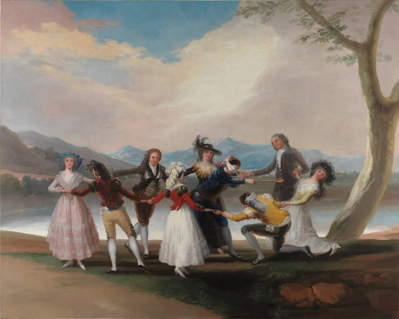 Den blinde høna - Francisco de Goya
