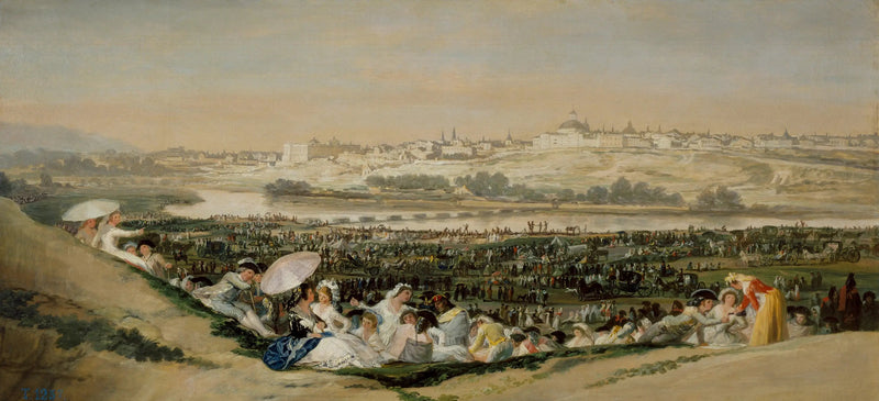 Sankt Isidors eng - Francisco de Goya