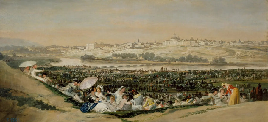 Sankt Isidors eng - Francisco de Goya