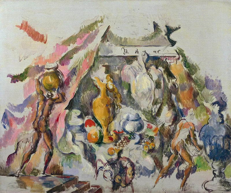 Forberedelsen av banketten - Paul Cézanne