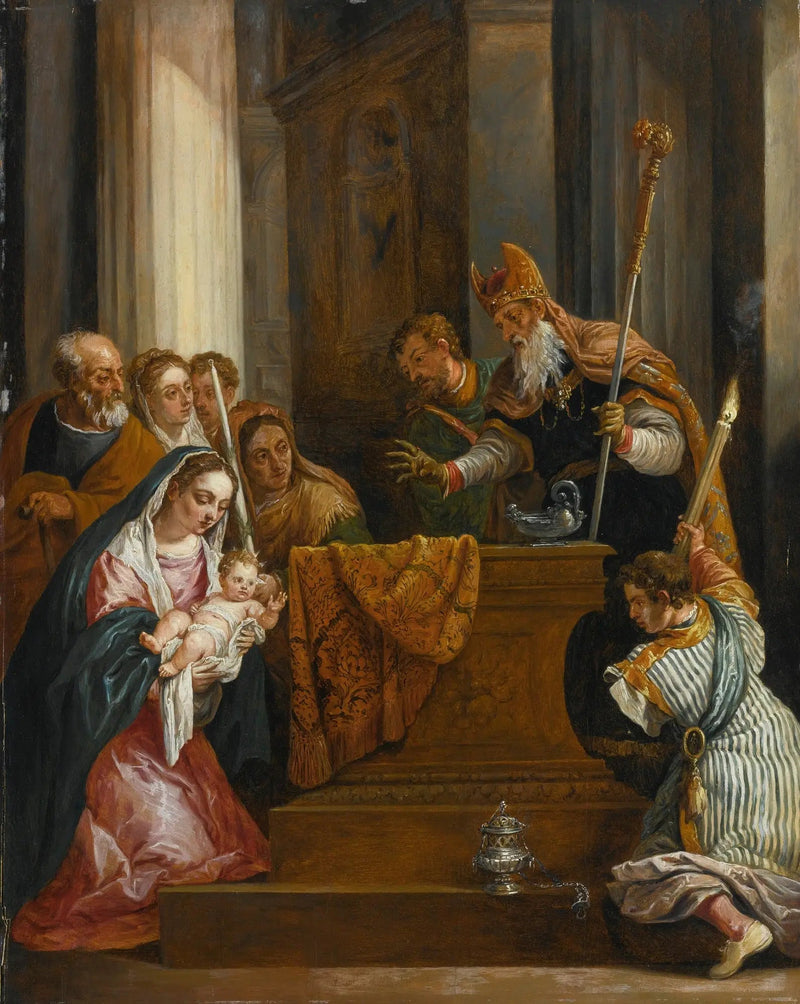 Tempelets presentasjon - David Teniers den Yngre

Source:
La Présentation au Temple - David Teniers le Jeune