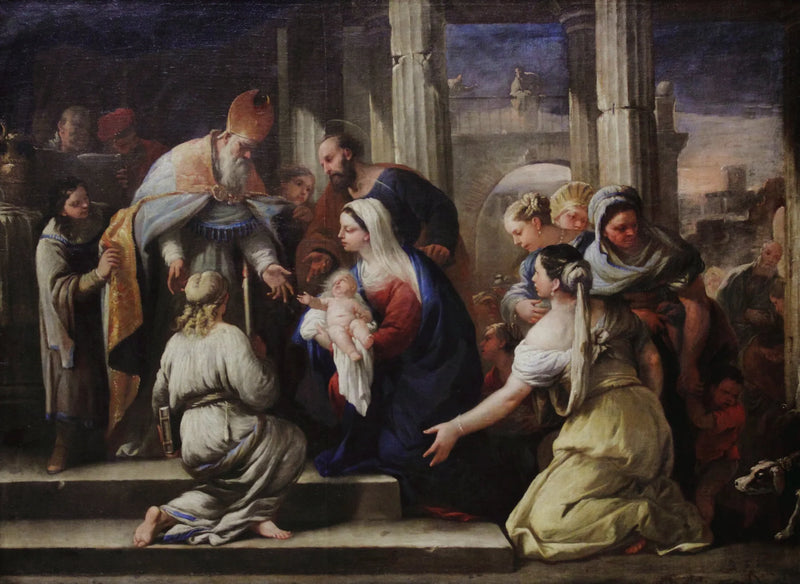 Tempelet - Luca Giordano