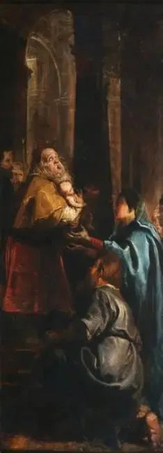 Tempelet Presentasjon - Peter Paul Rubens