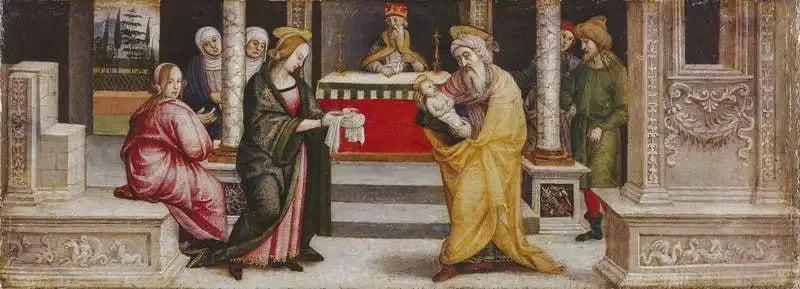 Tempelets presentasjon - Pietro Perugino