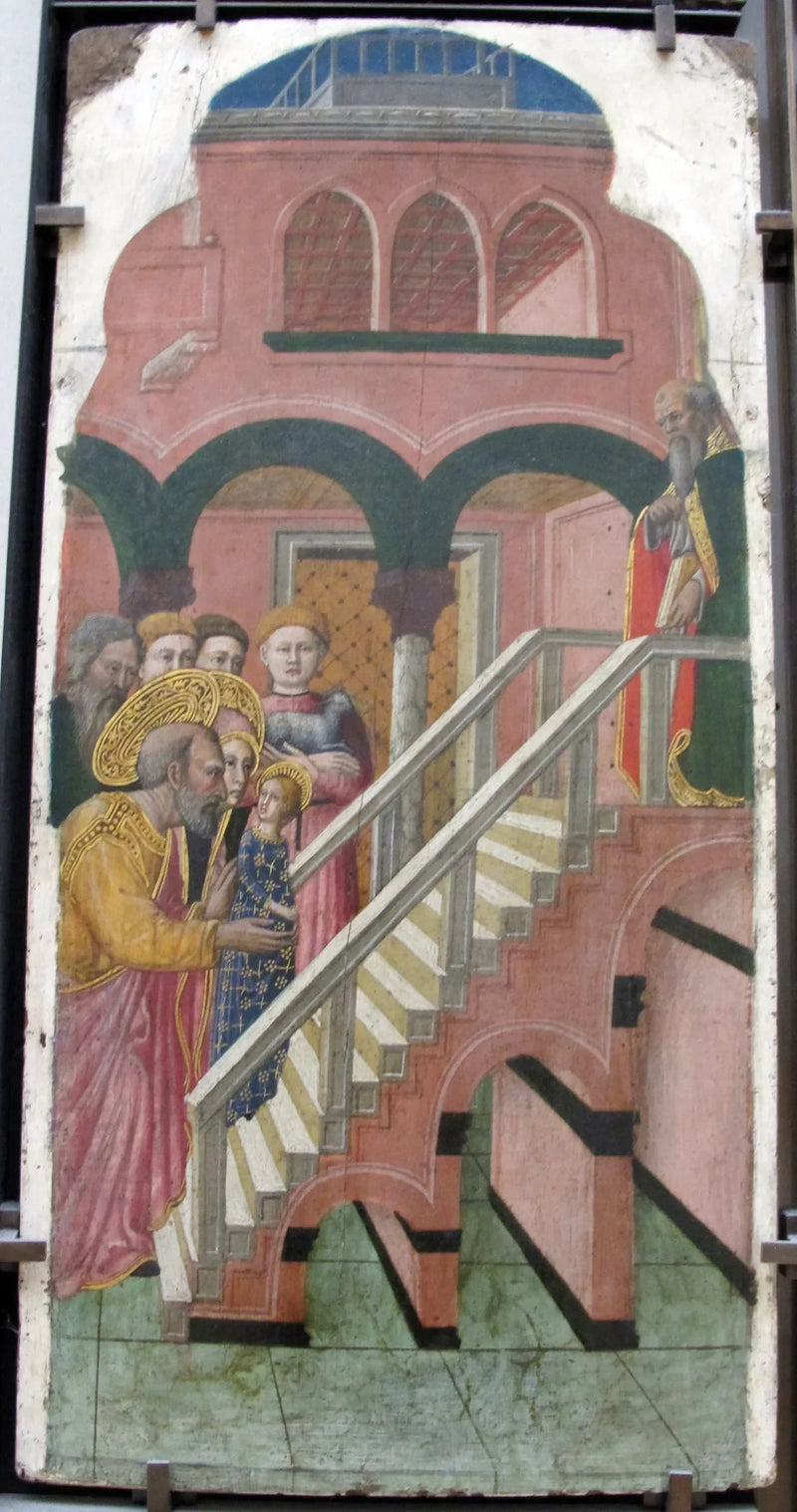 Jomfruens presentasjon i tempelet - Giovanni Francesco da Rimini