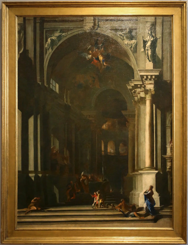 Presentatøren i Tempelet - Andrea Pozzo