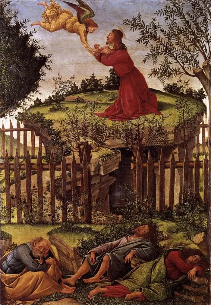 Bønnen i Olivenhagen - Sandro Botticelli