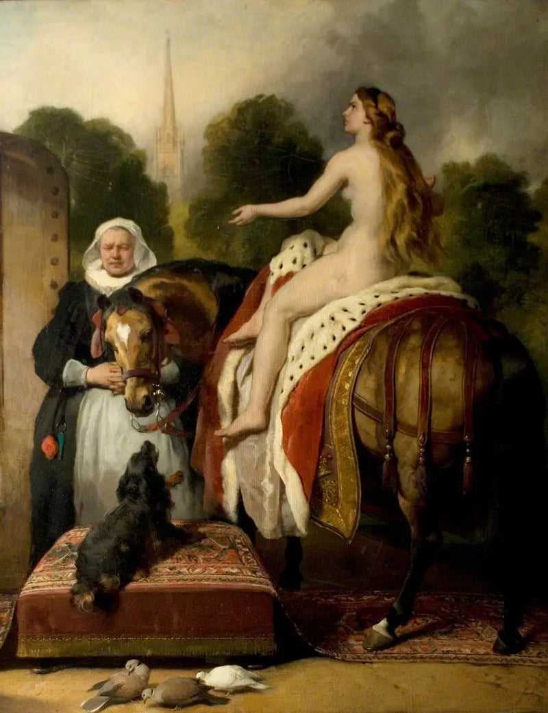 Lady Godivas bønn - Edwin Henry Landseer

Source:
La prière de Lady Godiva - Edwin Henry Landseer