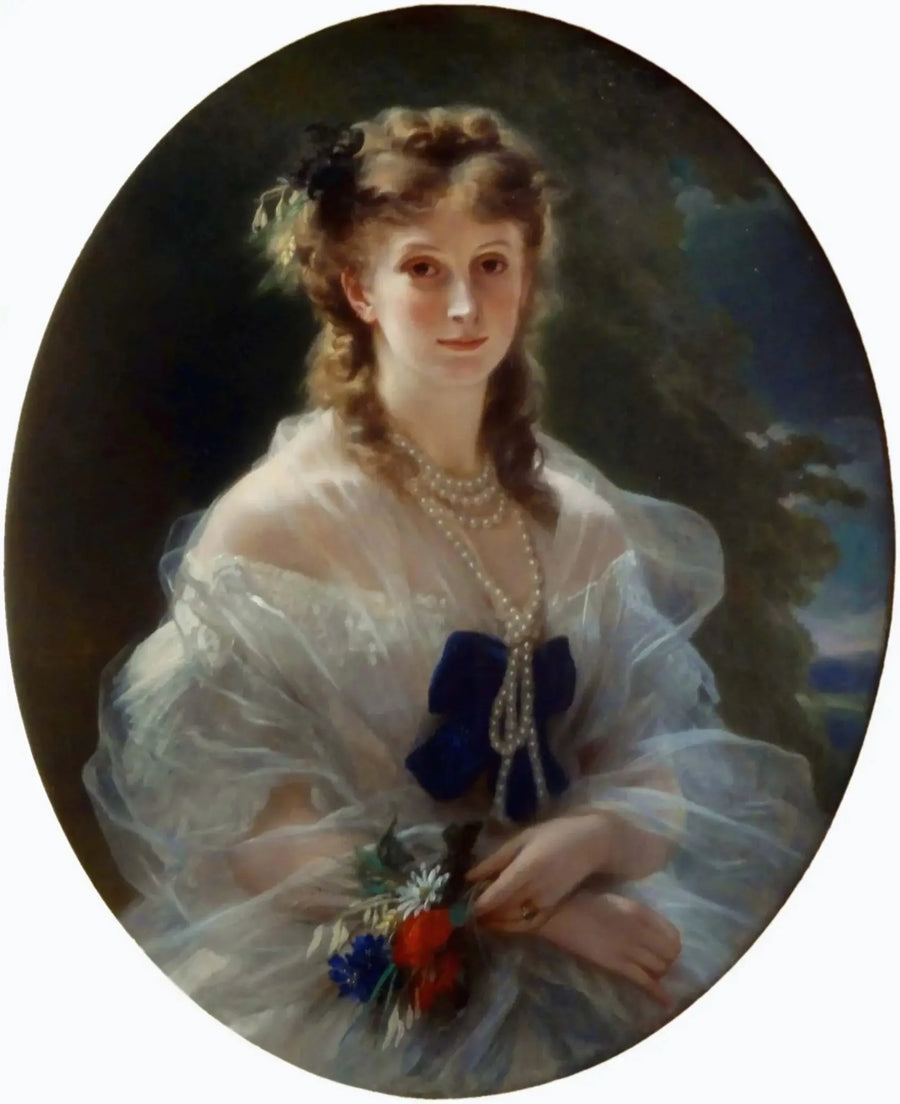 Dronning Sophie Troubetskoï, hertuginne av Morny - Franz Xaver Winterhalter

Source:
La Princesse Sophie Troubetskoï, duchesse de Morny - Franz Xaver Winterhalter