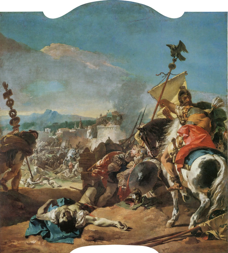 Carthago-innsatsen - Giovanni Battista Tiepolo
