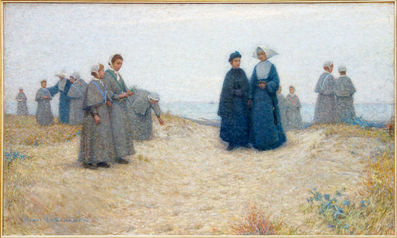 Den ensomme vandringen, Berck - Henri Le Sidaner