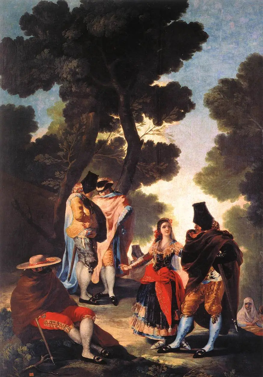 Turen i Andalusia - Francisco de Goya