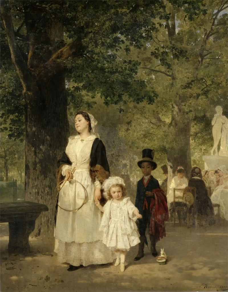 Promenaden - Ludwig Knaus

Source:
La promenade - Ludwig Knaus