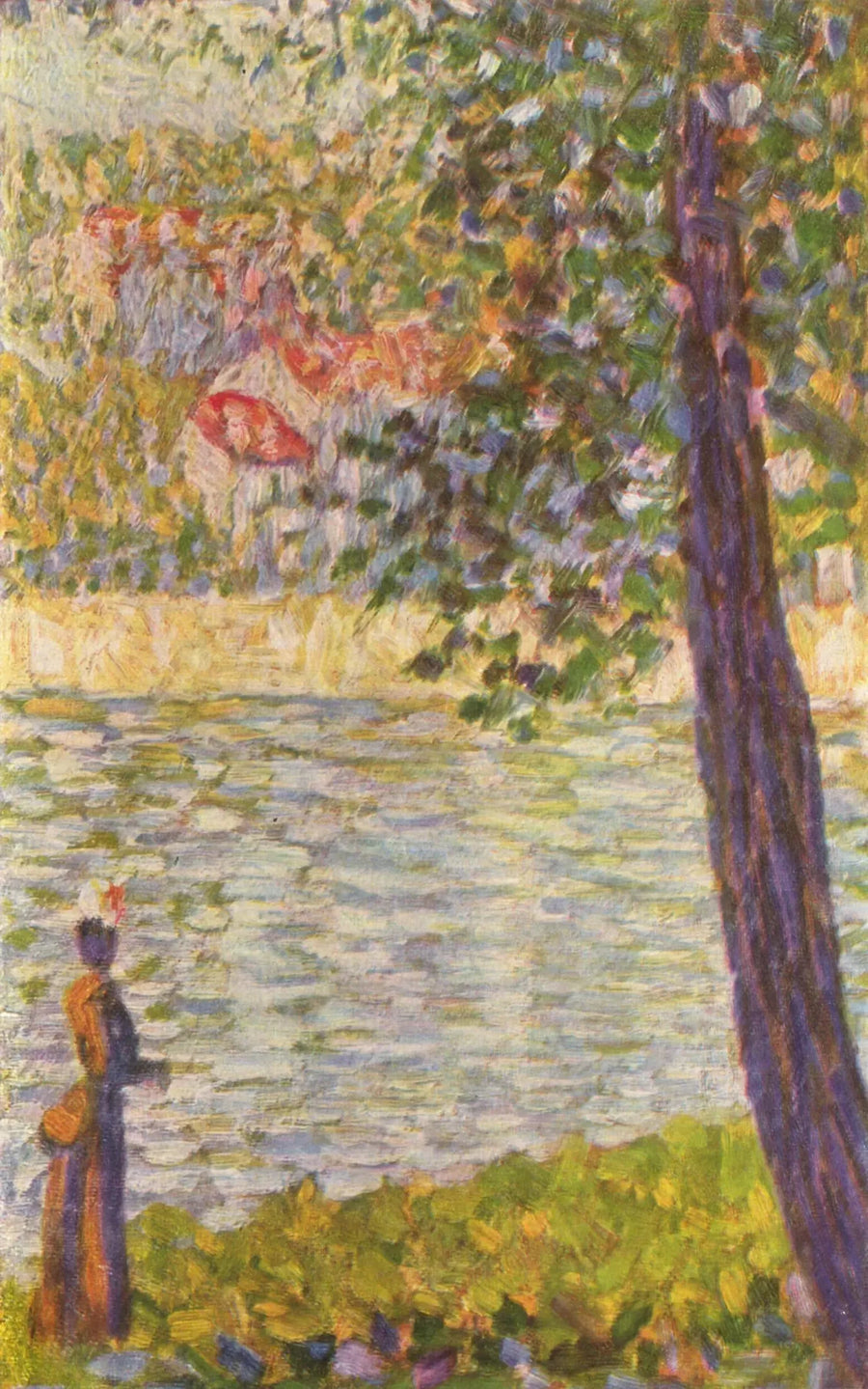 Den morgenlige spaserturen - Georges Seurat