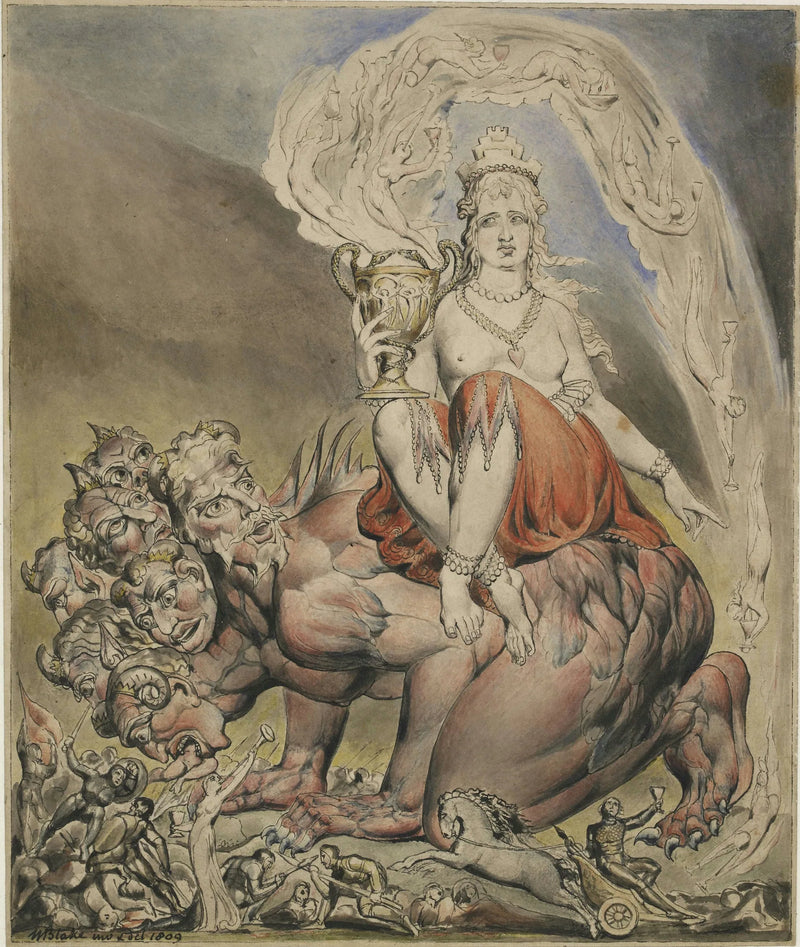 Babylons prostitusjon - William Blake