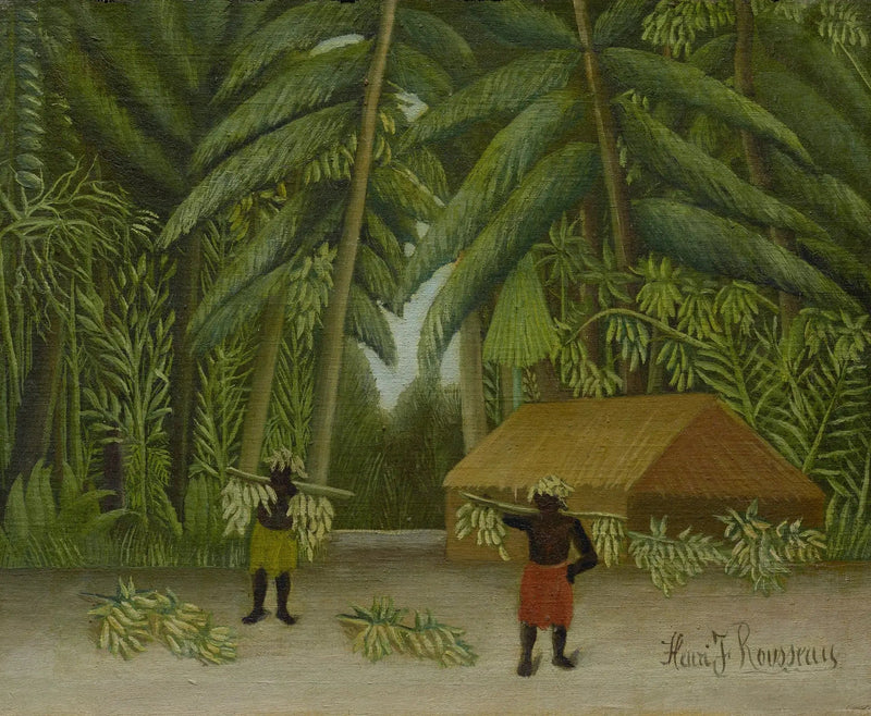 Bananinnhøstingen - Henri Rousseau