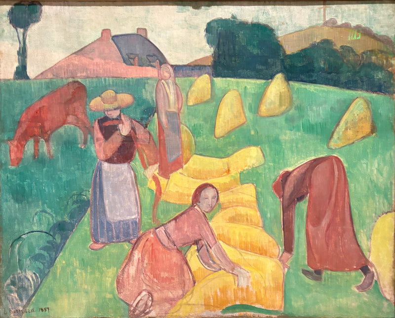 Hveteinnhøstingen - Émile Bernard