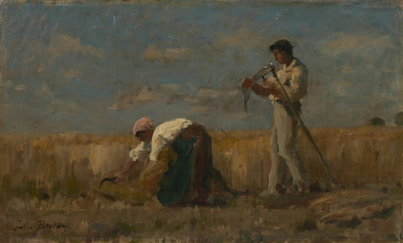 Innhøstingen - Jules Breton