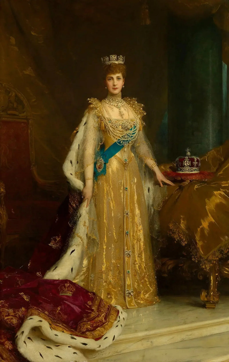 Kongelige dronning Alexandra (1844-1925) - Luke Fildes

Source:
La reine Alexandra (1844-1925) - Luke Fildes